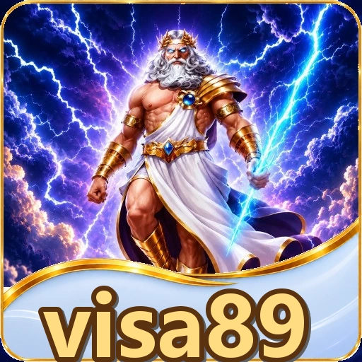 Tampilan portal login resmi visa89
